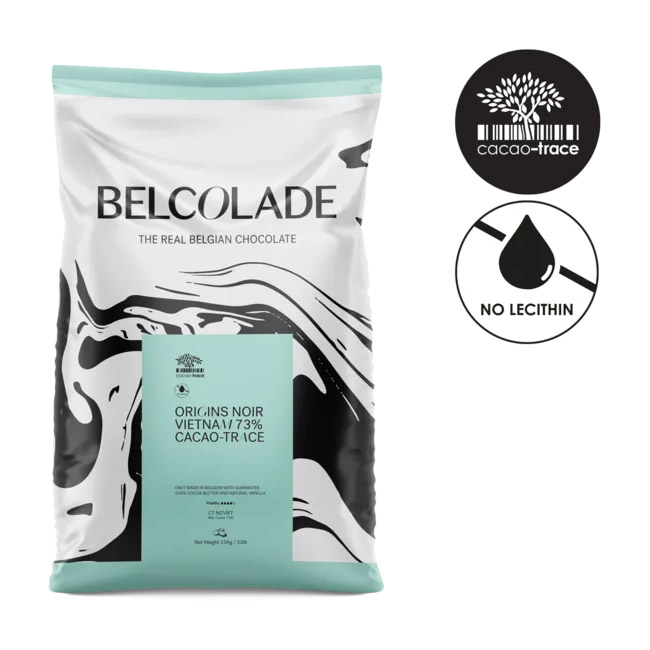 BELCOLADE 贝可拉 越南可可 73%可可含量 单源黑巧克力 BELCOLADE 贝可拉 越南可可 73%可可含量 单源黑巧克力