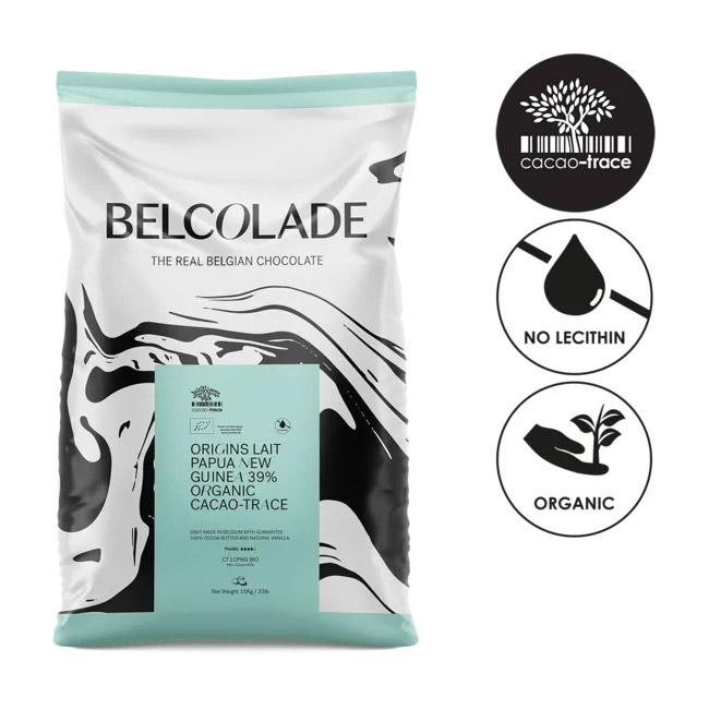 BELCOLADE 贝可拉 巴布亚新几内亚有机可可 39%可可含量 单源牛奶巧克力 BELCOLADE 贝可拉 巴布亚新几内亚有机可可 39%可可含量 单源牛奶巧克力