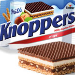 德国 Knoppers 诺珀斯巧克力威化饼干