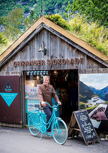 挪威 GEIRANGER Sjokolade 盖朗厄尔巧克力店