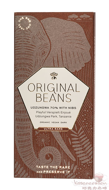 ORIGINAL BEANS 原豆
坦桑尼亚乌尊格瓦可可
70%可可含量 单源巧克力 ORIGINAL BEANS 原豆
坦桑尼亚乌尊格瓦可可
70%可可含量 单源巧克力