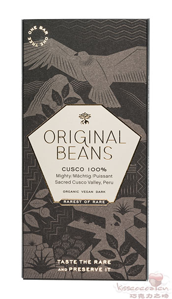 ORIGINAL BEANS 原豆
秘鲁库斯科可可
100%可可含量 单源巧克力 ORIGINAL BEANS 原豆
秘鲁库斯科可可
100%可可含量 单源巧克力