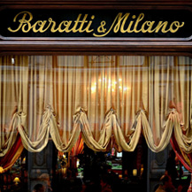 意大利都灵核心地带标志性的糖果商店 Baratti & Milano 巴拉逖和米兰诺糖果店