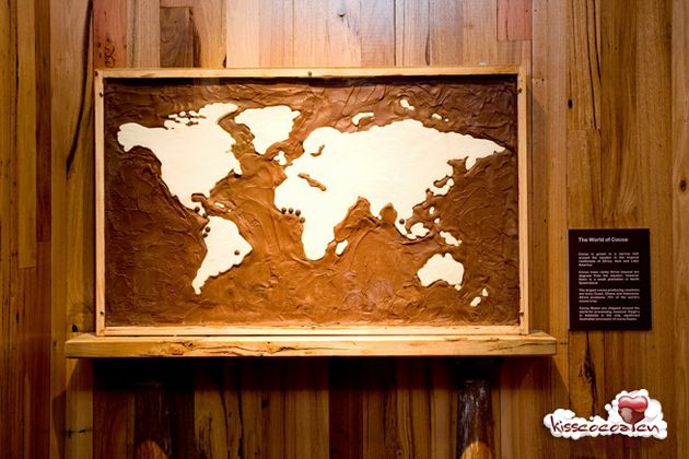 巧克力世界地图 巧克力世界地图