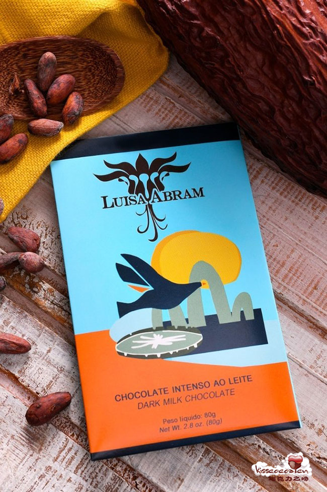 Luisa Abram 路易莎·艾布拉姆
浓牛奶 52%可可含量 牛奶巧克力