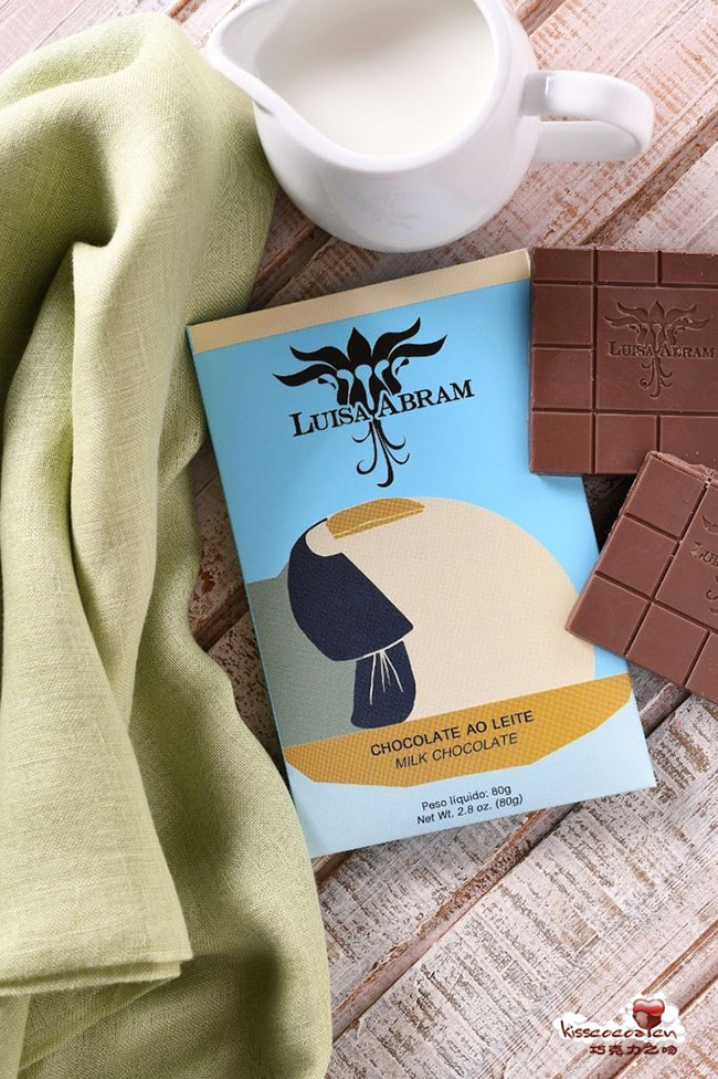 Luisa Abram 路易莎·艾布拉姆
42%可可含量 牛奶巧克力