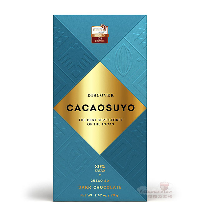 秘鲁 CACAOSUYO 可可苏尤 CUZCO 80
库斯科可可 80% 可可含量 Tree to Bar 种植园黑巧克力 秘鲁 CACAOSUYO 可可苏尤 CUZCO 80
库斯科可可 80% 可可含量 Tree to Bar 种植园黑巧克力