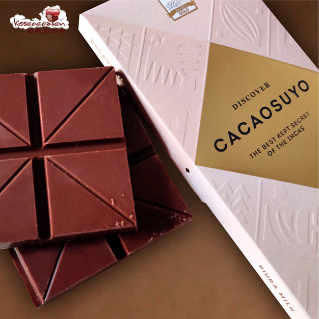 CACAOSUYO 可可苏尤 PIURA MILK 50%
皮乌拉可可 50%可可含量 牛奶巧克力 70 克2 CACAOSUYO 可可苏尤 PIURA MILK 50%
皮乌拉可可 50%可可含量 牛奶巧克力 70 克2