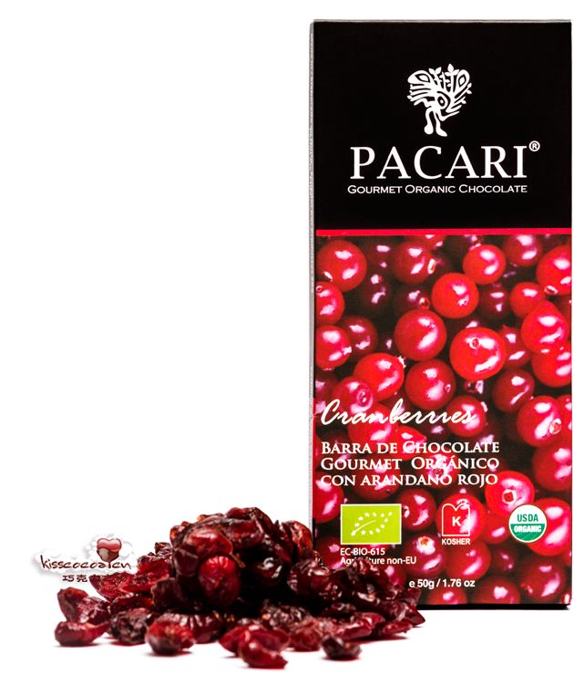 PACARI 帕卡瑞蔓越莓干风味厄瓜多尔有机巧克力 PACARI 帕卡瑞蔓越莓干风味厄瓜多尔有机巧克力