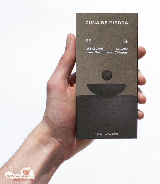 CUNA DE PIEDRA 石摇篮
85%可可含量 墨西哥可可 单源巧克力