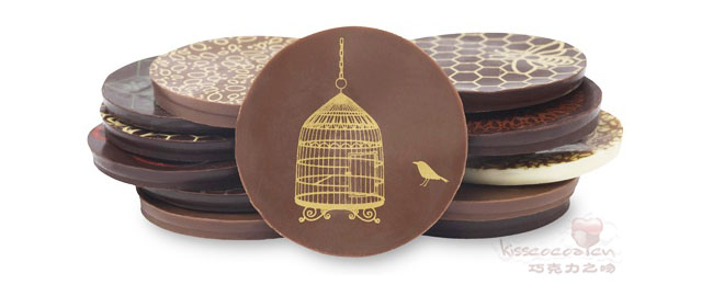 英国ARTISAN du CHOCOLAT O's圆形巧克力片 英国ARTISAN du CHOCOLAT O's圆形巧克力片