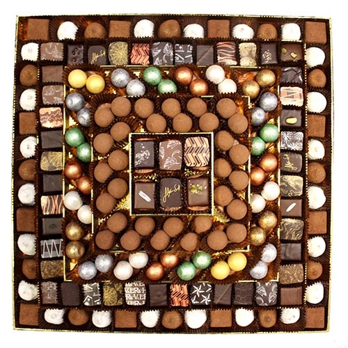 英国ARTISAN du CHOCOLAT O's圆形巧克力片礼盒 英国ARTISAN du CHOCOLAT O's圆形巧克力片礼盒