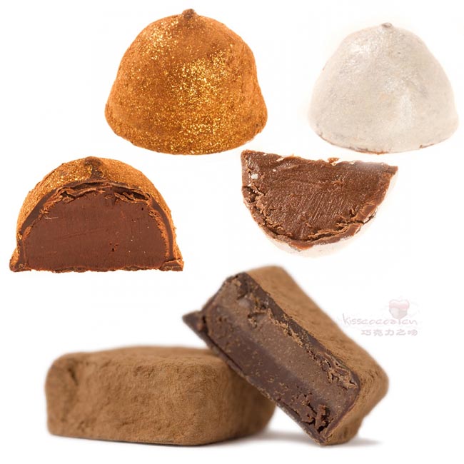 英国Artisan du Chocolat 的新鲜松露巧克力 英国Artisan du Chocolat 的新鲜松露巧克力