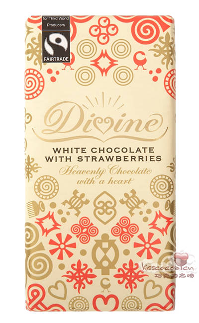 Divine 非凡
草莓牛奶白巧克力 Divine 非凡
草莓牛奶白巧克力
