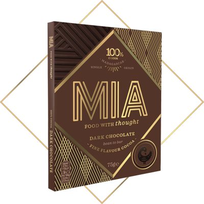 MIA 米娅
100%可可含量黑巧克力 MIA 米娅
100%可可含量黑巧克力