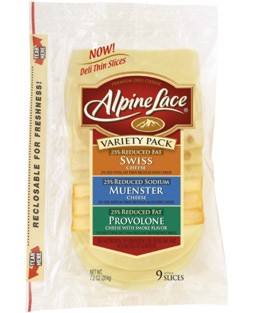 AlpineLace 预切奶酪片 AlpineLace 预切奶酪片