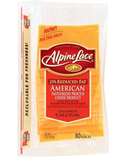 AlpineLace American 预切奶酪片