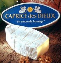 法国产CAPRICE des DIEUX众神的心血来潮卡布里斯柔皮白霉奶酪