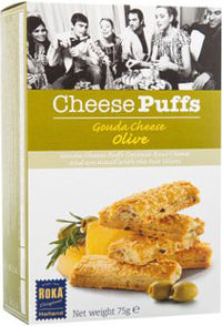 Gouda Cheese Olive Puffs高达奶酪橄榄味松脆饼干